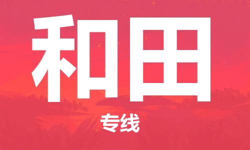 天津到和田物流专线-天津至和田货运公司物流专线省时省心