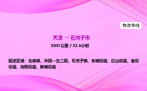 天津到石河子市物流专线-【快速安全的】天津至石河子市货运公司