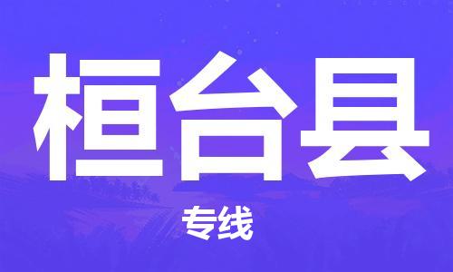 天津到桓台县物流公司-天津至桓台县专线「物流专线上门取货」