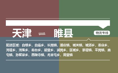 天津到随县物流公司-天津至随县专线「汽车配件运输专线」