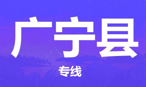 天津到广宁县物流专线-天津到广宁县货运公司-价格从优「时效稳定」