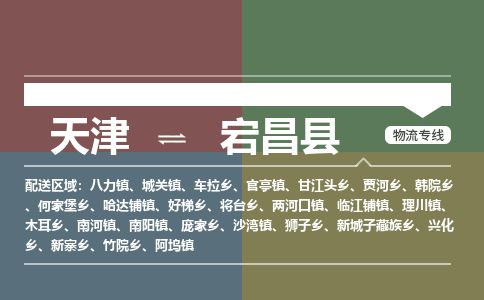 天津到宕昌县物流公司-天津至宕昌县专线「批发商货物运输专线」