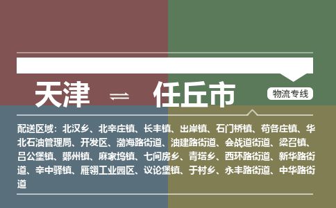 天津到任丘市物流公司-天津至任丘市专线-「高效准时」