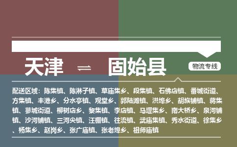 天津到固始县物流公司-天津至固始县货运专线货运公司多长时间