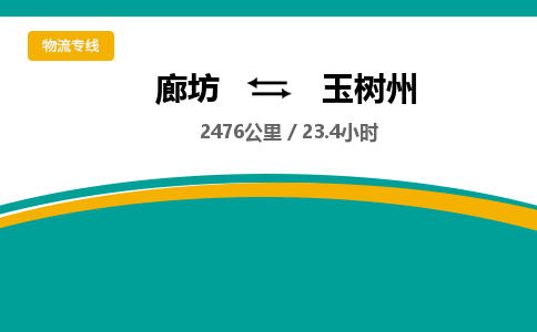 廊坊到玉树州货运公司_廊坊到玉树州物流专线「安全快捷」