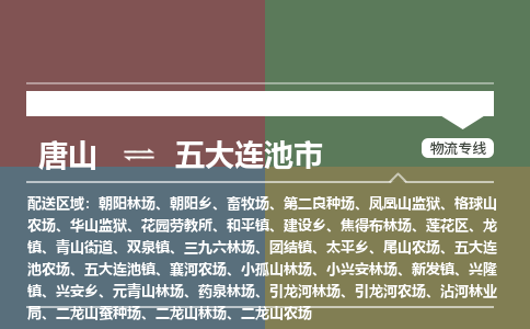 唐山到五大连池市物流专线-高效便捷的唐山至五大连池市物流公司