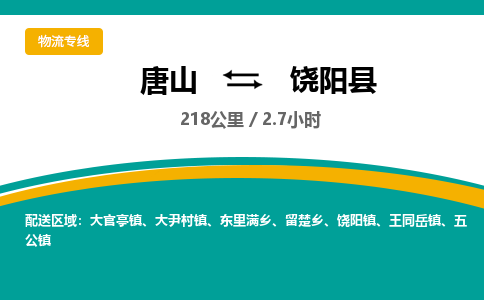 唐山到饶阳县物流专线-高效便捷的唐山至饶阳县物流公司