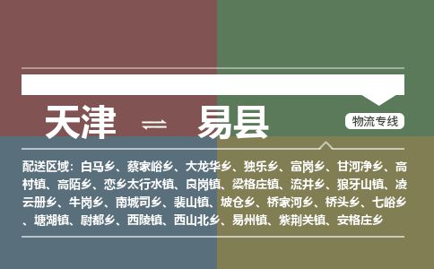 天津到易县货运公司_天津到易县物流专线_天津到易县货运专线
