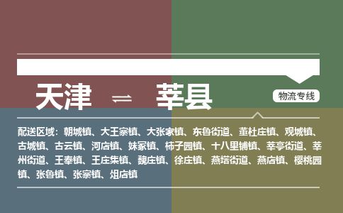 天津到莘县货运公司_天津到莘县物流专线_天津到莘县货运专线