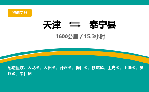 天津到泰宁县货运公司_天津到泰宁县物流专线_天津到泰宁县货运专线