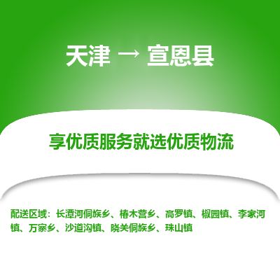 天津到宣恩县货运公司_天津到宣恩县物流专线_天津到宣恩县货运专线