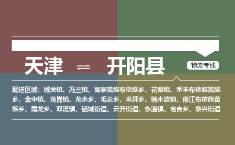 天津到开阳县货运公司_天津到开阳县物流专线_天津到开阳县货运专线
